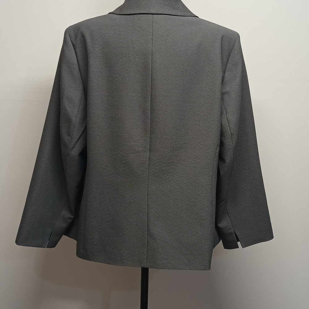 Le suit Woman Crepe One button Notch-collar Blazer/jacket plus size 18W - Picture 4 of 13
